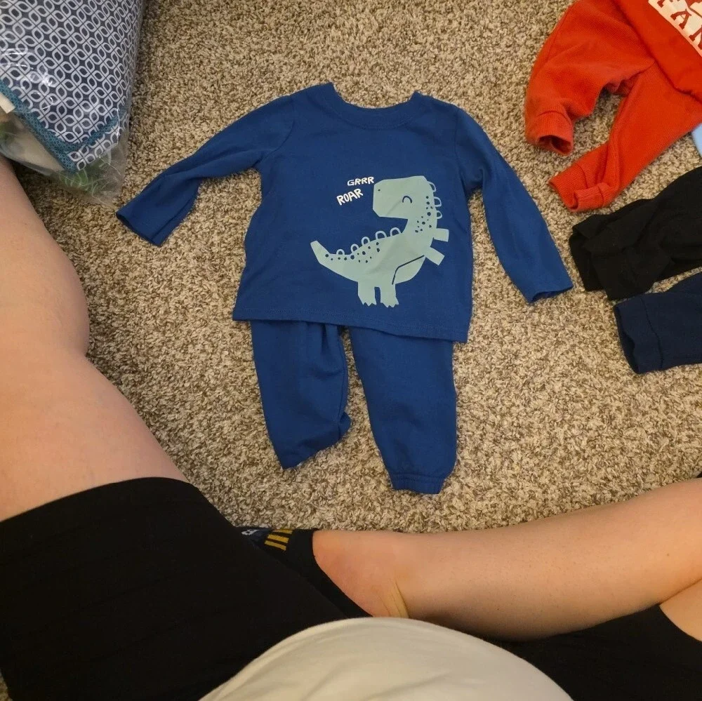 Garanimals Baby Boy Bundle, Sizes 6M-9M, Long & Short Sleeve